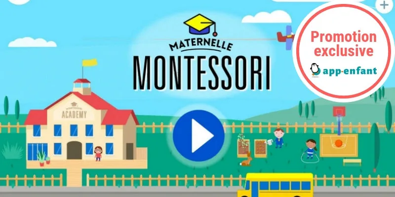 Les jeunes gamers vont facilement apprécier les perles dorées Montessori en mode application