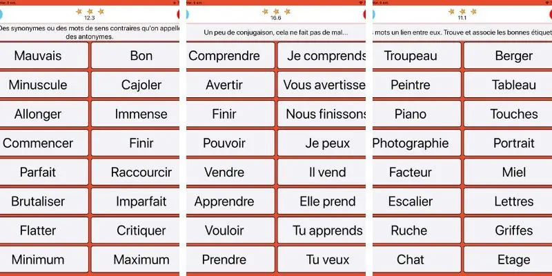 L’application Paire de mots est une voie possible pour faciliter l’apprentissage