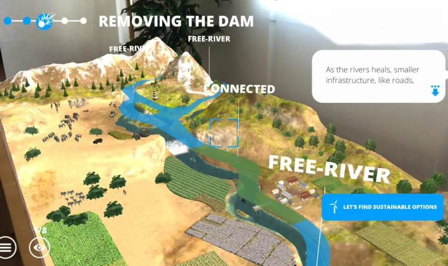 Retrouvez les impacts de l’environnement causés par l’homme sur l’appli WWF Free Rivers